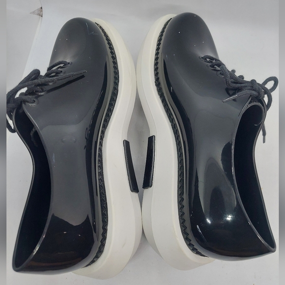 Melissa Vitorino Campos Grunge Lace Up Platform Oxford Shoes Women's Size 8 - Picture 9 of 16